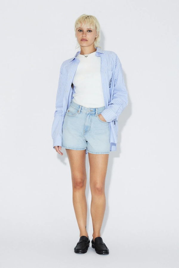 dr.denim Nora Shorts - Bay Light Used