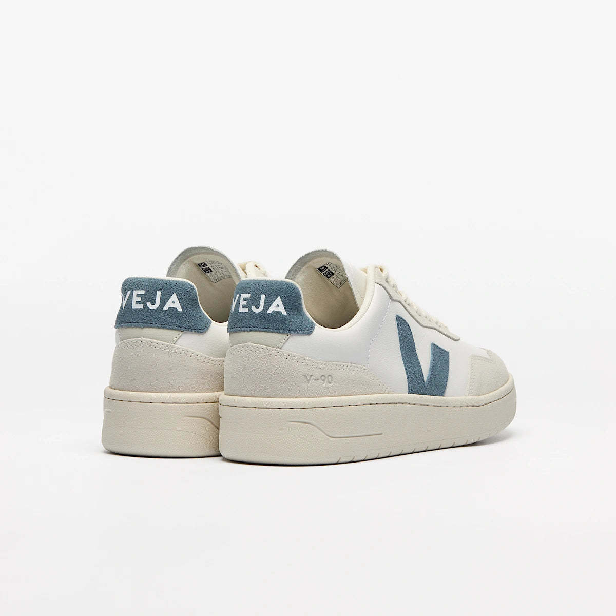 VEJA V-90 Extra White California Sneakers - Image 3 of 3