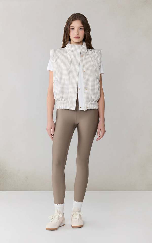 SOIA & KYO Brenna Reversible Vest - Light Oak SOIA & KYO Brenna Reversible Vest - Light Oak