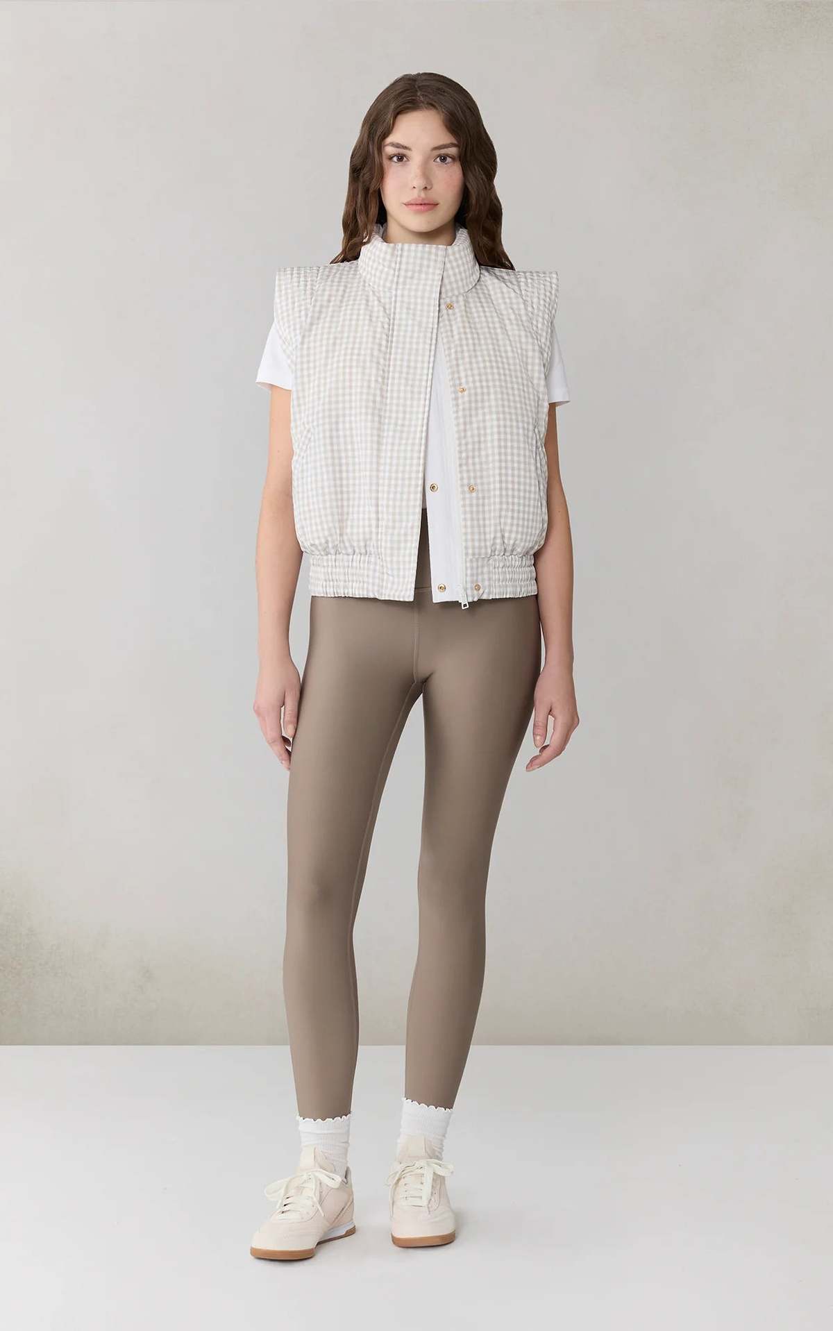 SOIA & KYO Brenna Reversible Vest - Light Oak - Image 1 of 8