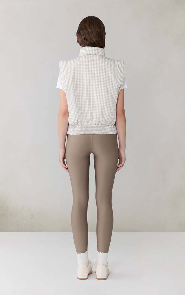 SOIA & KYO Brenna Reversible Vest - Light Oak
