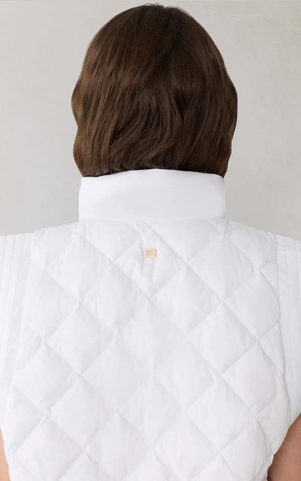 SOIA & KYO Brenna Reversible Vest - Light Oak