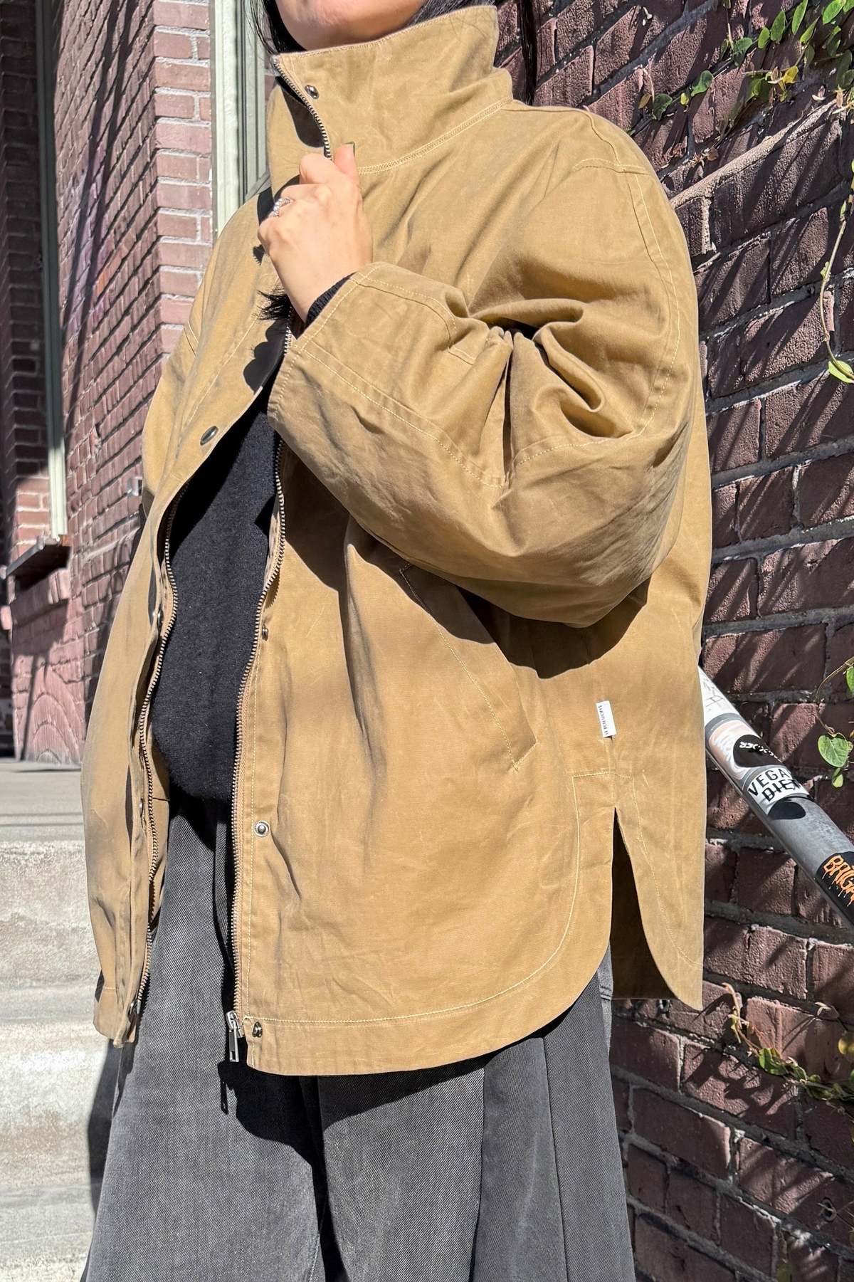 Le Bon Shoppe Blair Waxed Cotton Jacket - Image 4 of 8