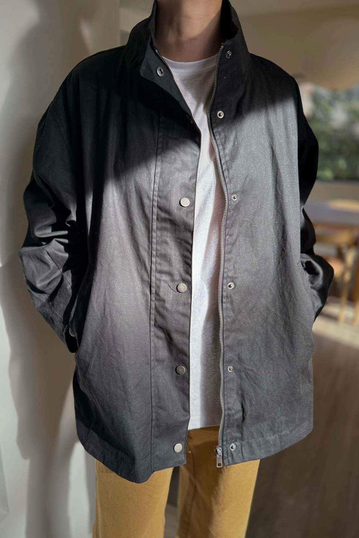 Le Bon Shoppe Blair Waxed Cotton Jacket - Image 8 of 8