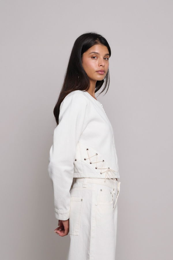41918 Korin Jacket - White St.