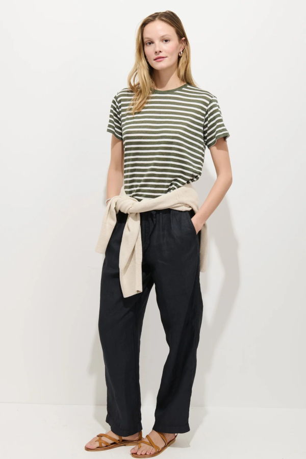 Alex Mill Garcon Linen Cotton Striped Tee