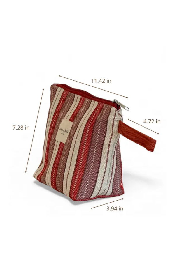 De La Mur Lines Large Makeup Bag