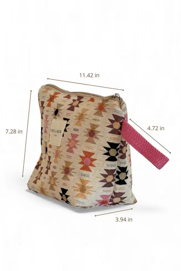 De La Mur Lines Large Makeup Bag