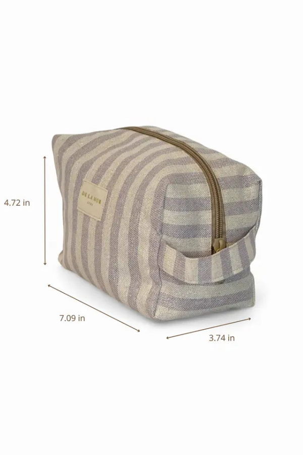 De La Mur Lines Squared Makeup Bag