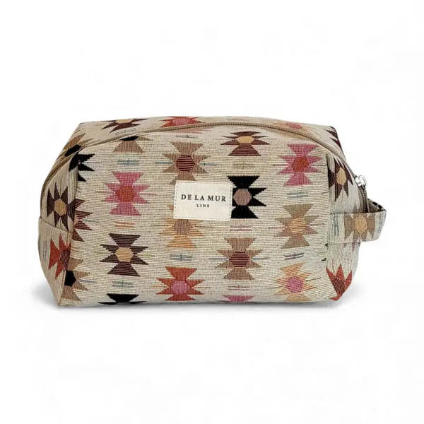 De La Mur Lines Squared Makeup Bag