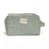 De La Mur Lines Squared Makeup Bag - Light Green - Thumbnail 1