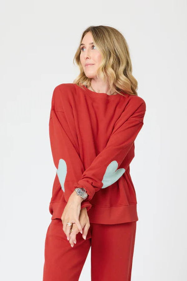 Kerri Rosenthal Ex-Boyfriend Patchwork Sweatshirt