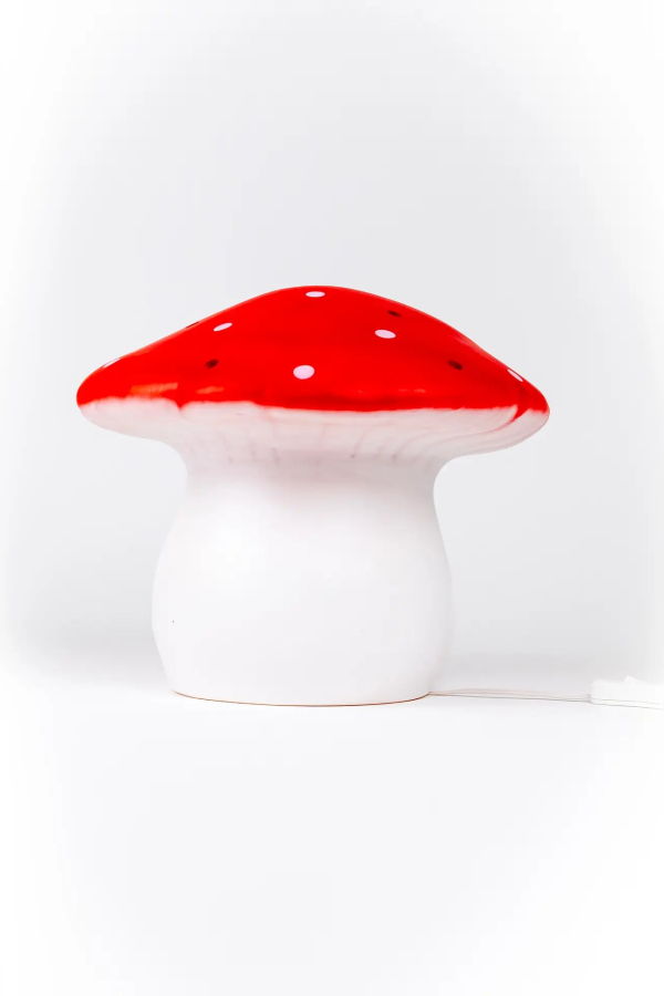 Egmont Mushroom Lamp - Red