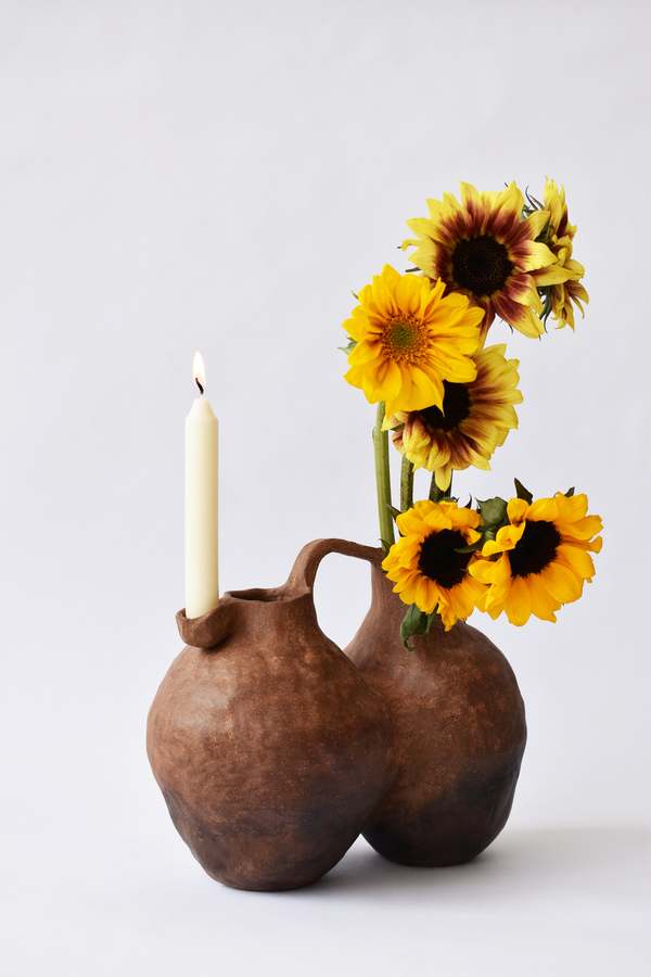 Hanan Sharifa Ceramic #16 Candle Holder Hanan Sharifa Ceramic #16 Candle Holder