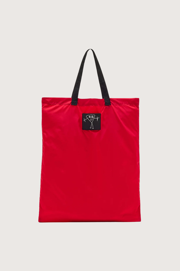 Plan C Nylon Handbag - Red
