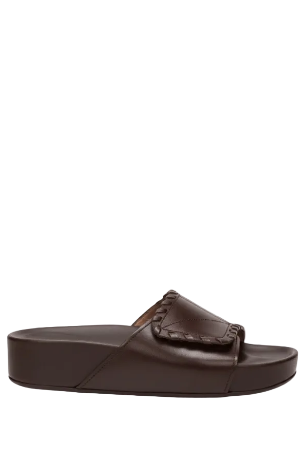 ATP Atelier Novello Stitch Sandals - Walnut