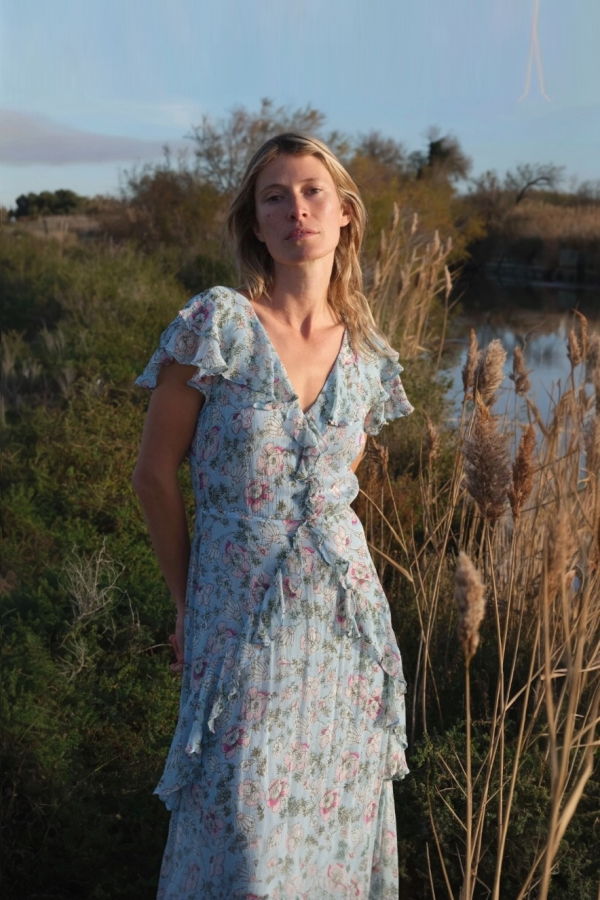 Cleobella Sabina Ankle Dress - Luna Flora Print