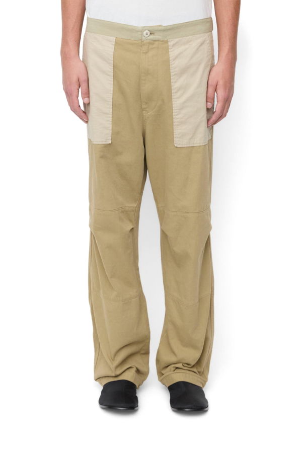 MM6 Maison Margiela Cotton Twill Pants - Khaki