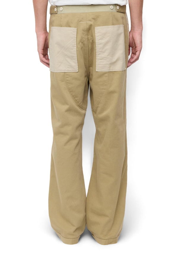 MM6 Maison Margiela Cotton Twill Pants - Khaki