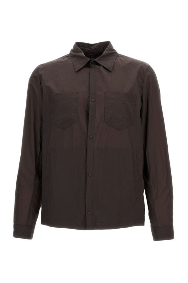 Herno Unlined Lightweight Technical Fabric Overshirt Jacket - Neutrals