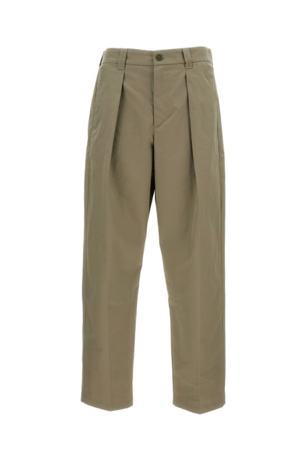 A.P.C. Cropped Relaxed Fit Pants - Neutrals