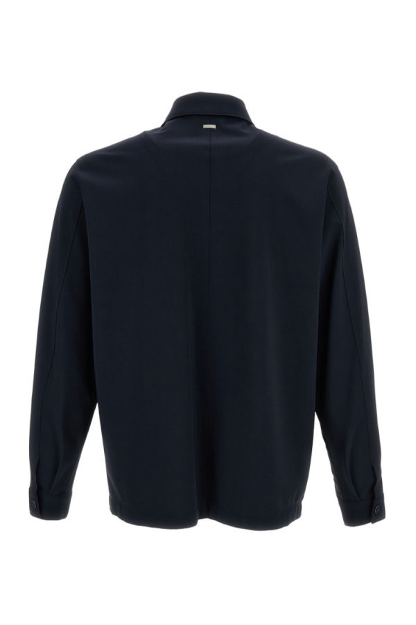Herno Shirt-Construction Jacket - Blue