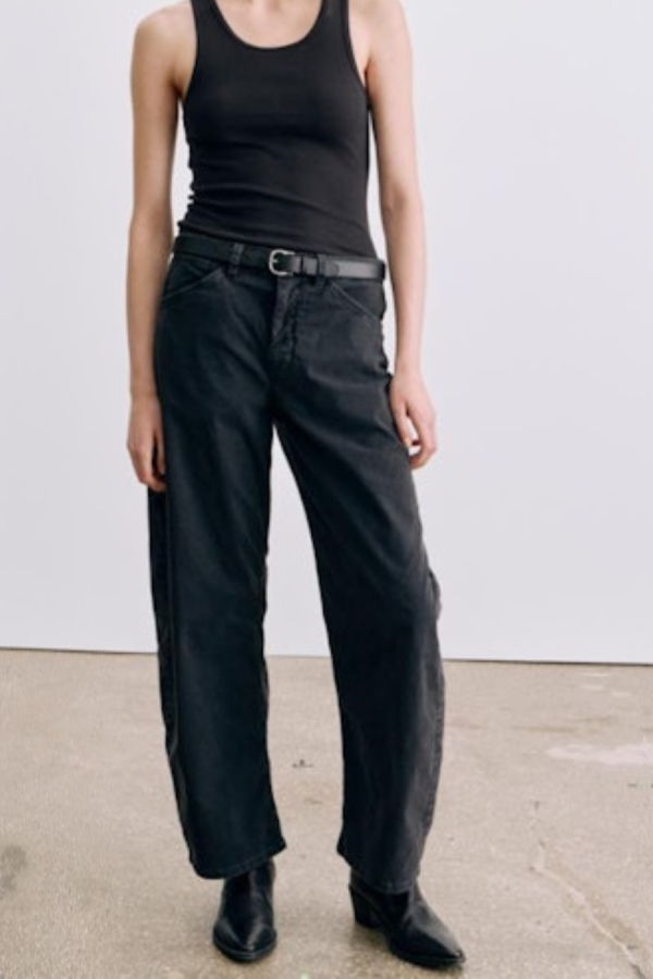 Nili Lotan Tribeca Pant - Vintage Wash Admiral Blue