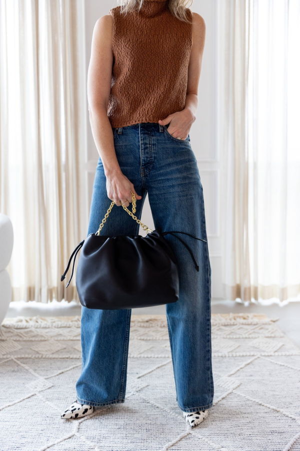 STUDIO AMELIA Alexandra Drawstring Bag