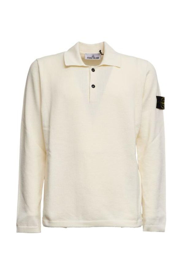 Stone Island Polo Shirt - Ivory