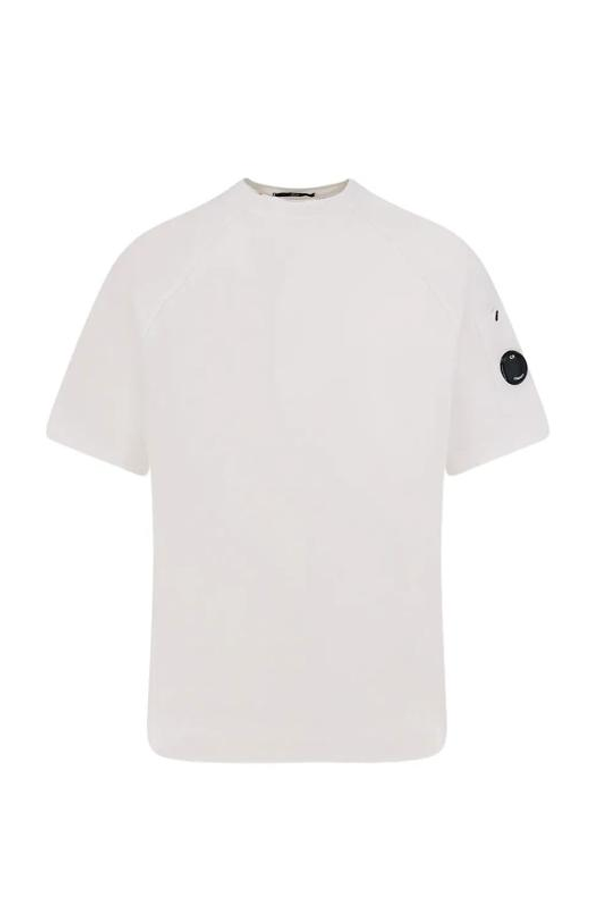 C.P. Company 20CMSS034A002246G103 T-Shirt - Gauze White