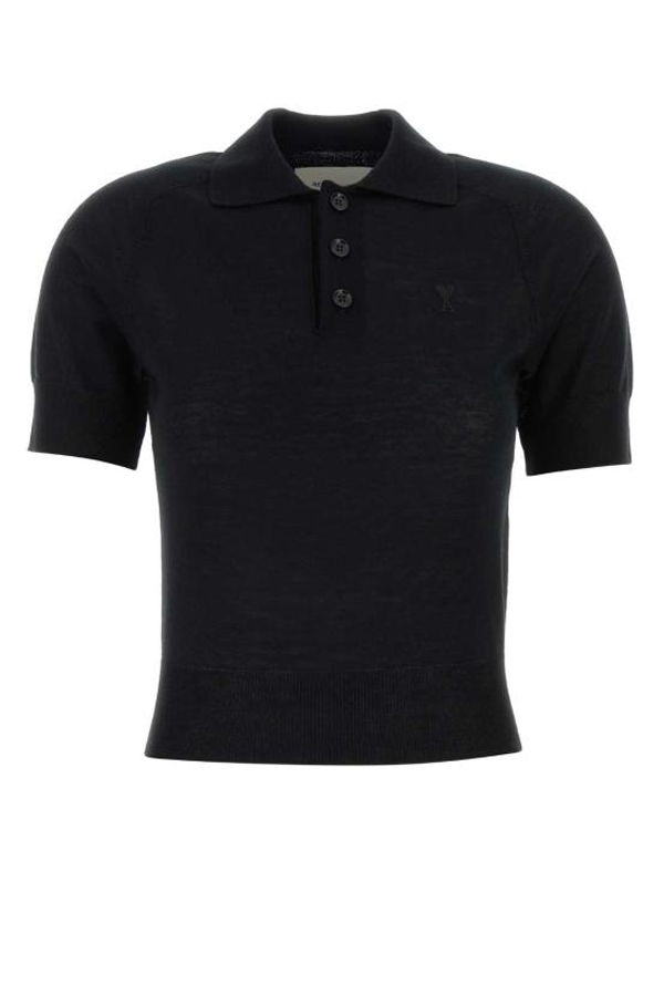 AMI Polo Shirt - Black