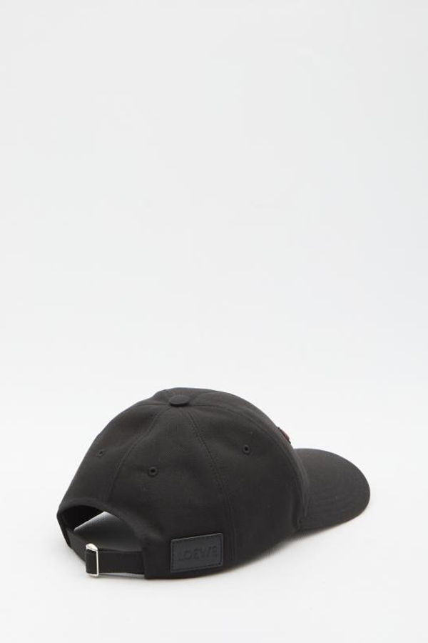 LOEWE Baseball Cap - Black