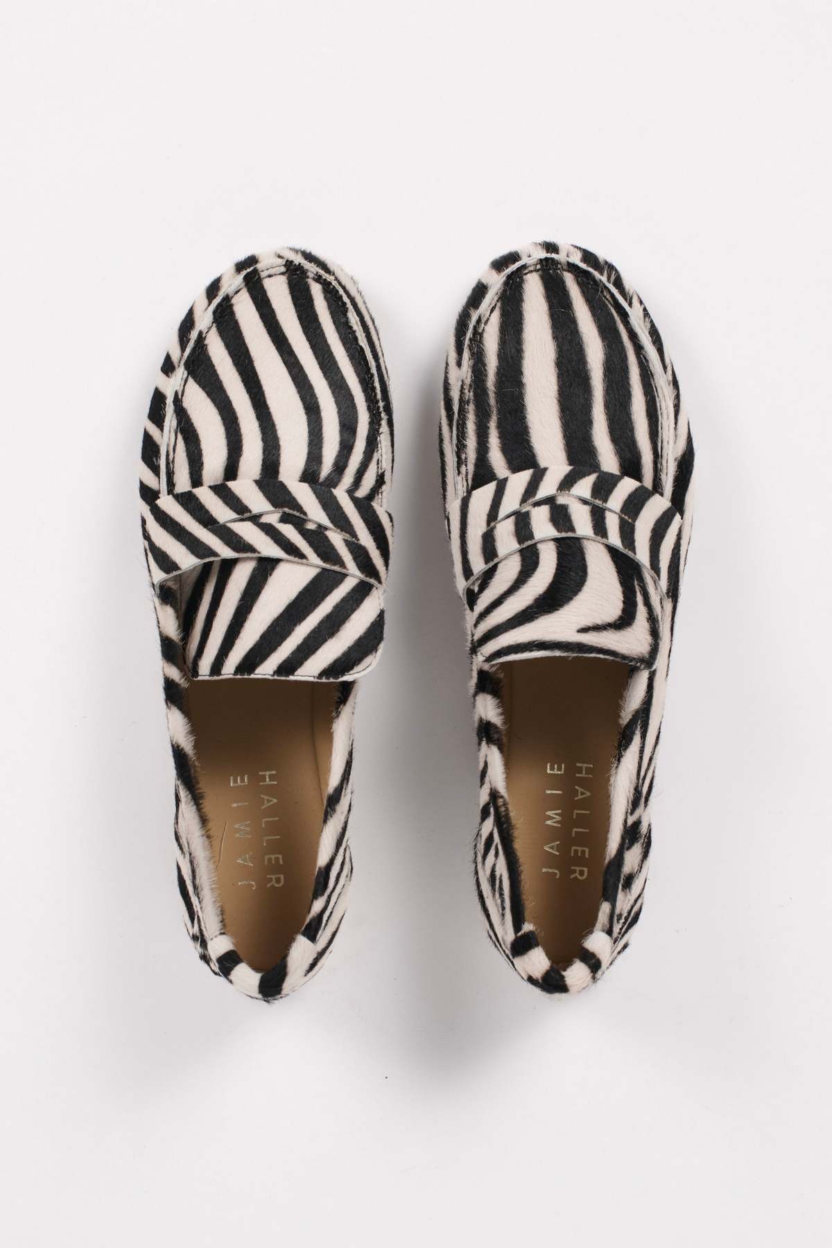 Jamie Haller Penny Loafer Ponyhair Zebra - Image 4 of 5