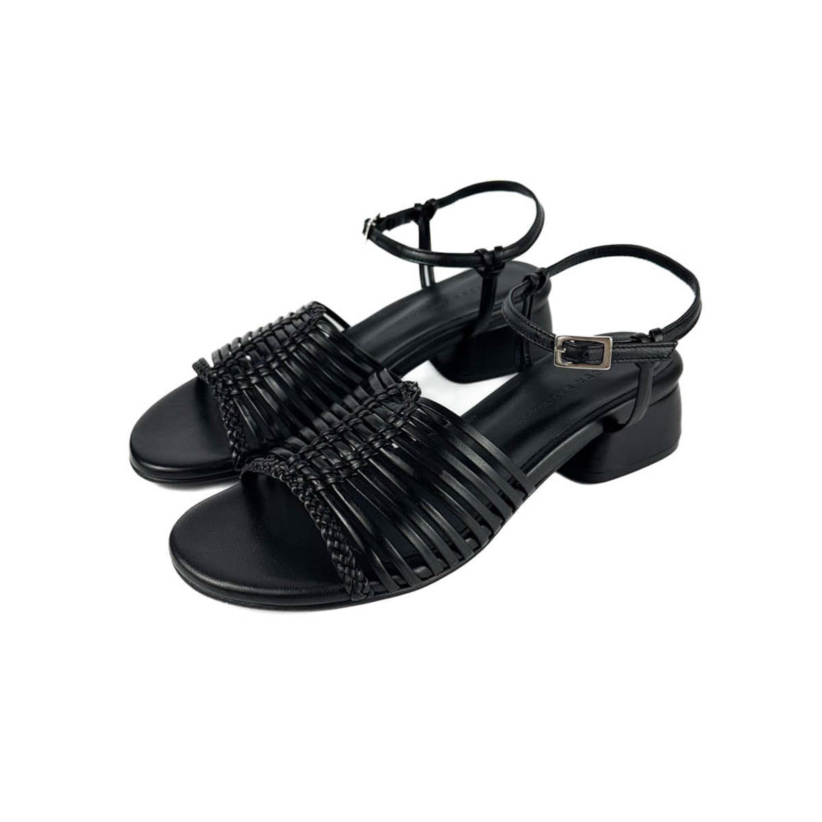 Freda Salvador Judy Woven Block Heel Sandal - Image 3 of 9