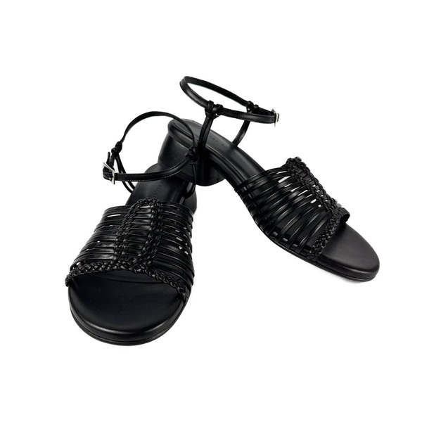 Freda Salvador Judy Woven Block Heel Sandal