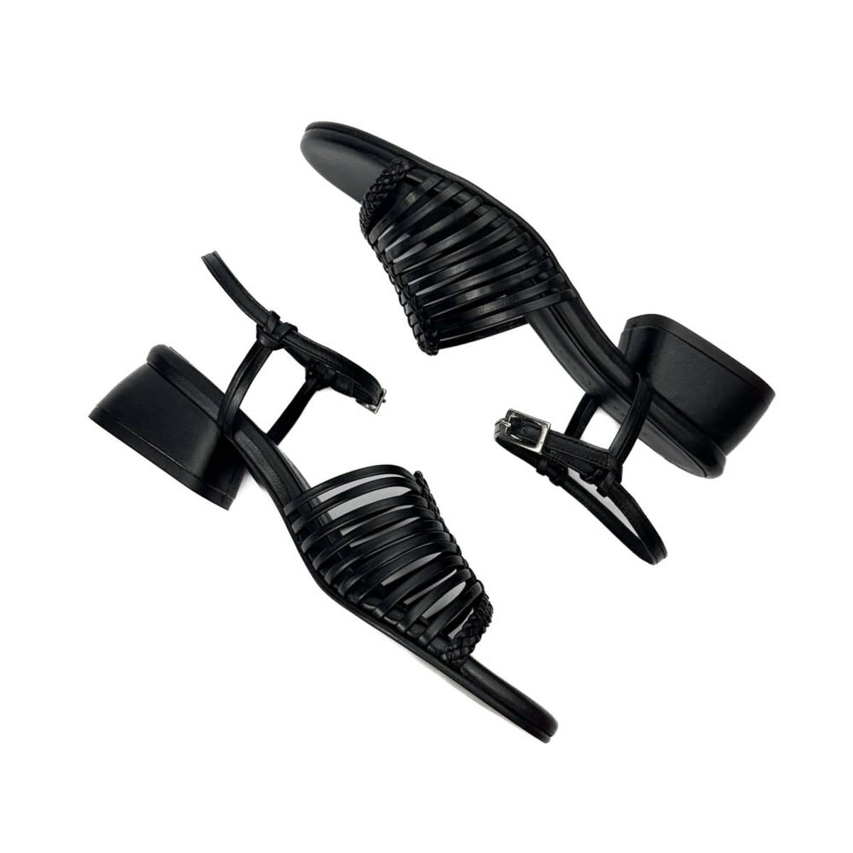 Freda Salvador Judy Woven Block Heel Sandal - Image 9 of 9
