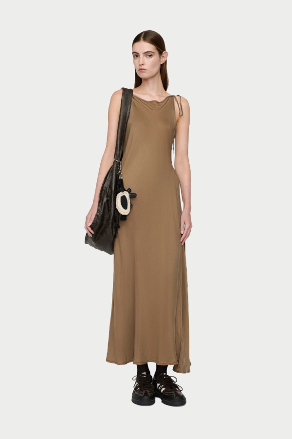 Song for the Mute Tied Wrap Dress