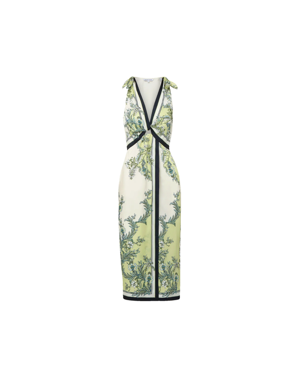 Veronica Beard Kaliza Dress - Light Pistachio Multi | Garmentory Veronica Beard Kaliza Dress - Light Pistachio Multi | Garmentory