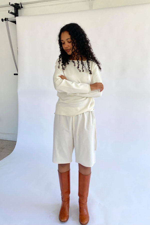 brooke callahan Tie Short Shorts