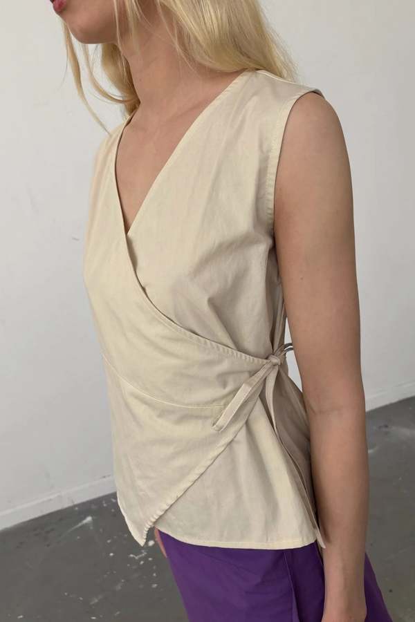 brooke callahan Wrap Top