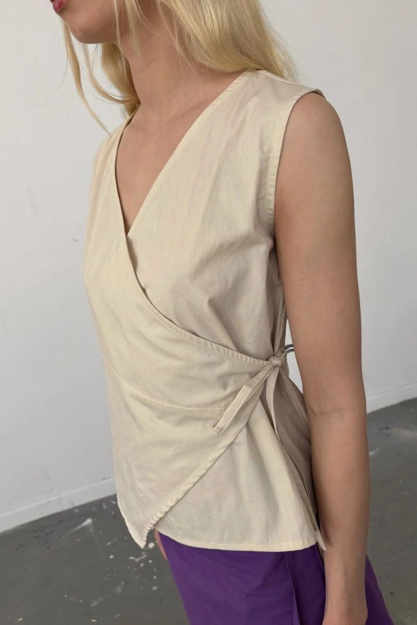 brooke callahan Wrap Top