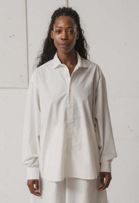Baserange Ole Shirt - Blue Stripe | Garmentory