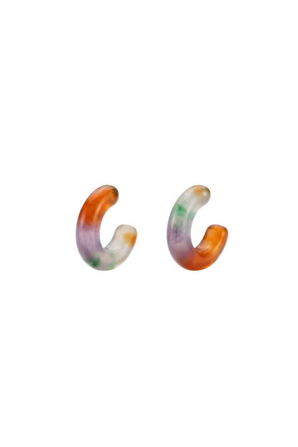 seree Abby Single Jade Cuff Earring - Multicolor