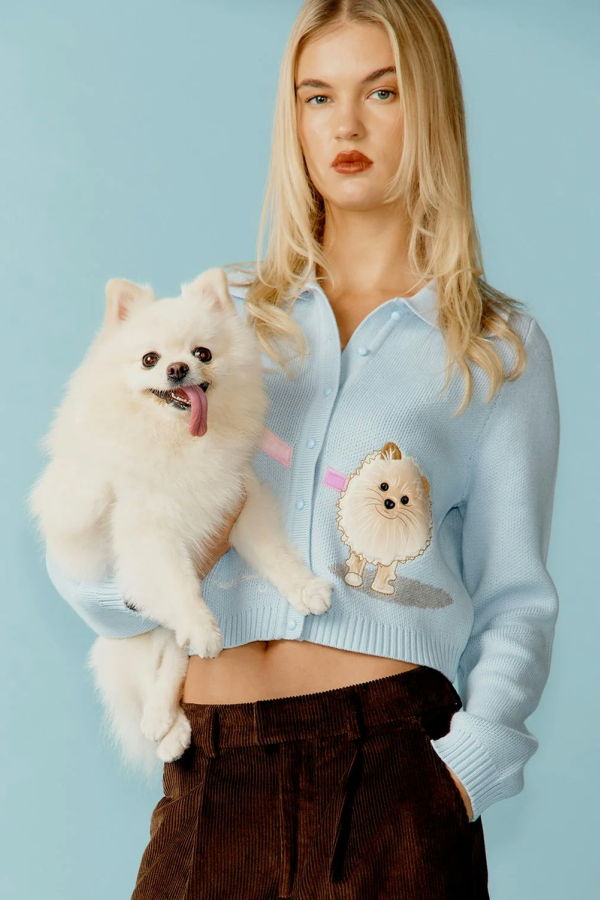 House of Sunny Pom Pom Tripper - Sky Blue