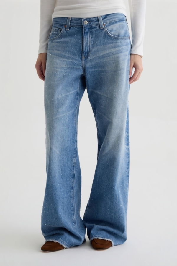 Adriano Goldschmied Adria Low Rise Wide Leg Jeans