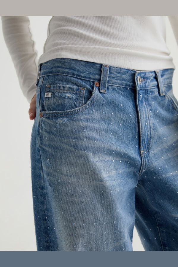 Adriano Goldschmied Adria Low Rise Wide Leg Jeans