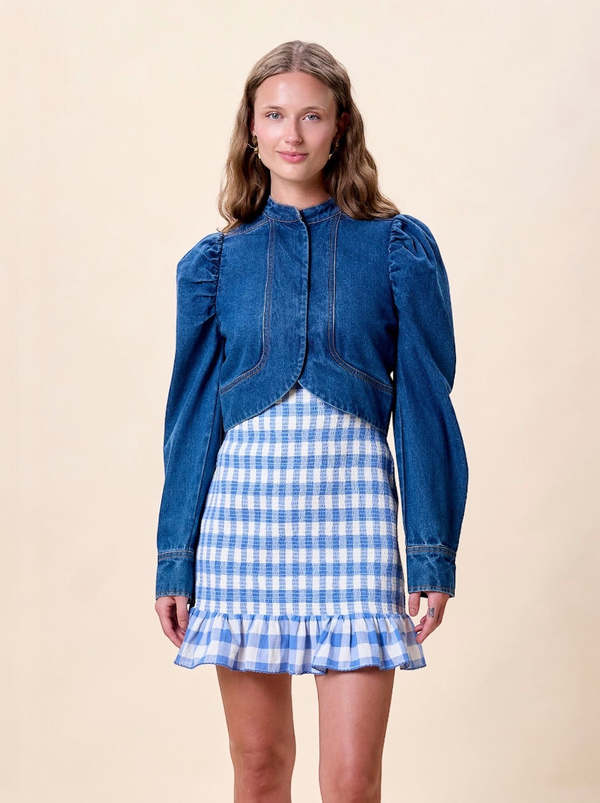 Cleobella Damien Denim Jacket - Medium Denim Cleobella Damien Denim Jacket - Medium Denim