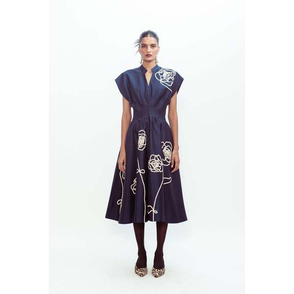 Lovebirds Selene Dress - Navy
