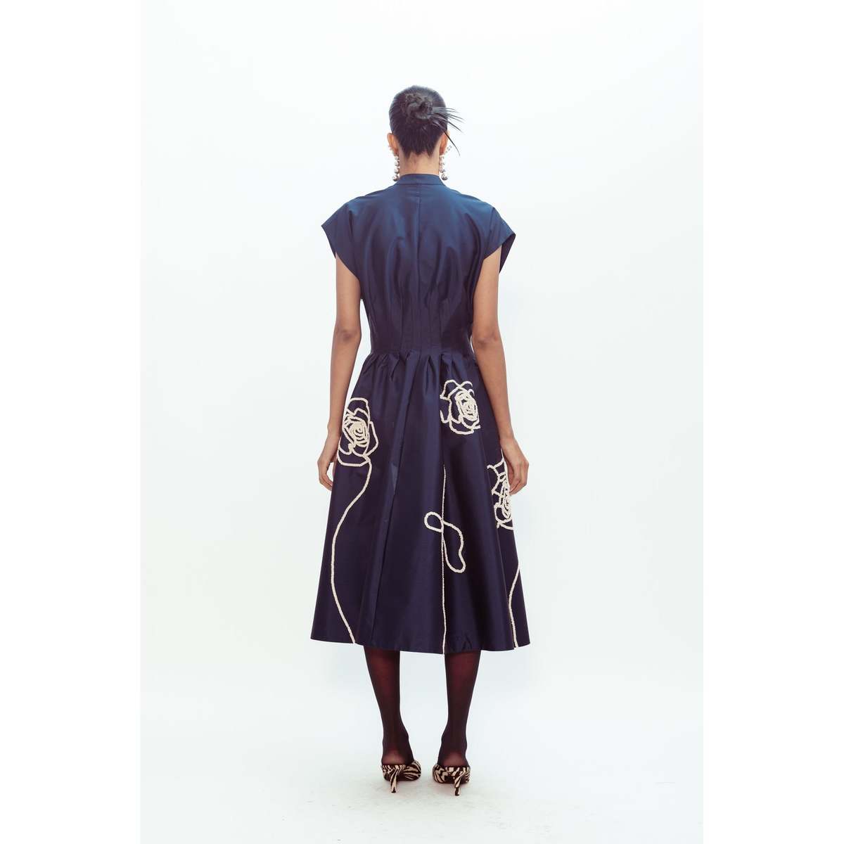 Lovebirds Selene Dress - Navy - Image 2 of 4
