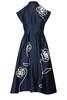 Lovebirds Selene Dress - Navy - Thumbnail 4